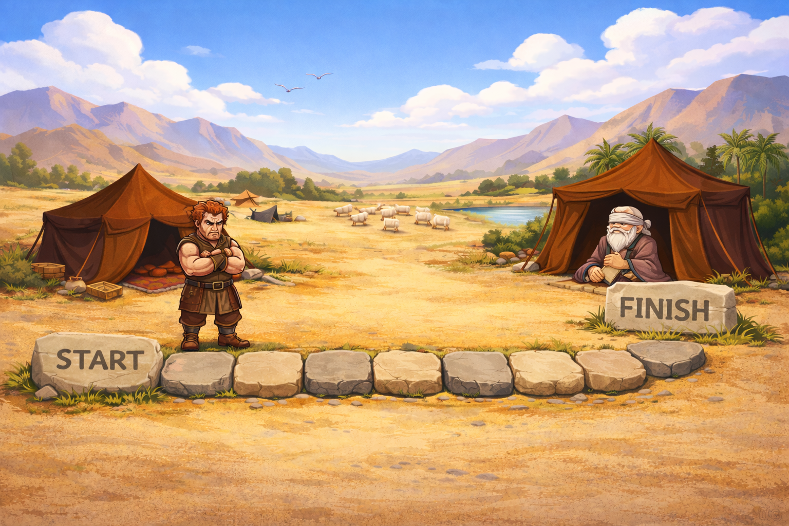 Jacob and Esau game preview